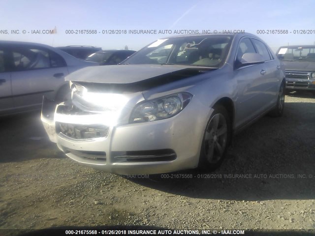 1G1ZC5E03CF272962 - 2012 CHEVROLET MALIBU 1LT 银色 照片 2