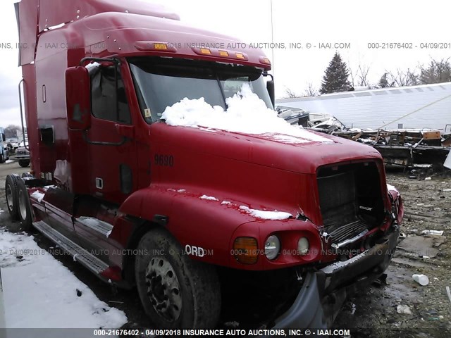 1FUJBBCK86LU58182 - 2006 FREIGHTLINER ST120 ST120 RED photo 1