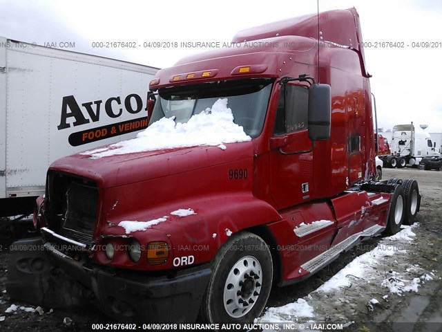 1FUJBBCK86LU58182 - 2006 FREIGHTLINER ST120 ST120 RED photo 2