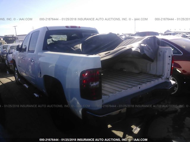 3GCEC13C89G290442 - 2009 CHEVROLET SILVERADO C1500/C1500  LS WHITE photo 3