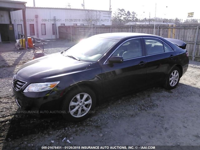 4T1BF3EK3AU059424 - 2010 TOYOTA CAMRY SE/LE/XLE 黑色 照片 2
