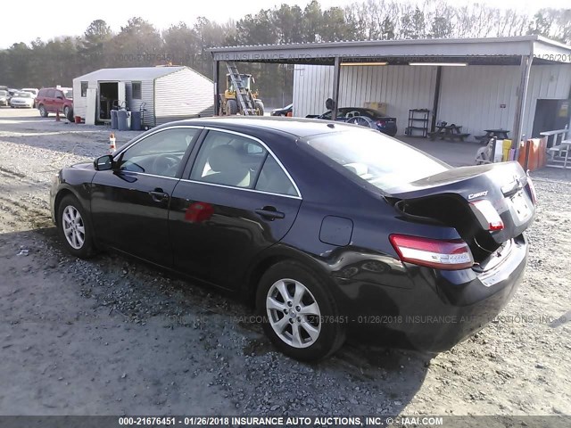 4T1BF3EK3AU059424 - 2010 TOYOTA CAMRY SE/LE/XLE 黑色 照片 3