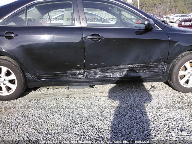 4T1BF3EK3AU059424 - 2010 TOYOTA CAMRY SE/LE/XLE 黑色 照片 6