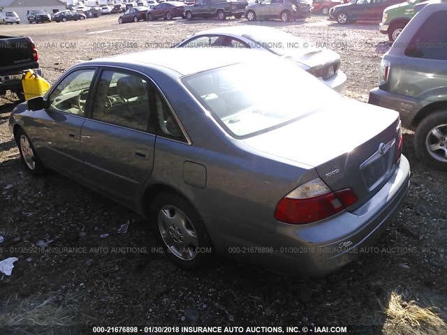 4T1BF28B44U347382 - 2004 TOYOTA AVALON XL/XLS BROWN photo 3