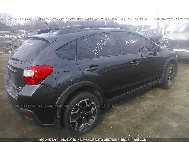 JF2GPAKC5D2210094 - 2013 SUBARU XV CROSSTREK 2.0 LIMITED BLACK photo 4