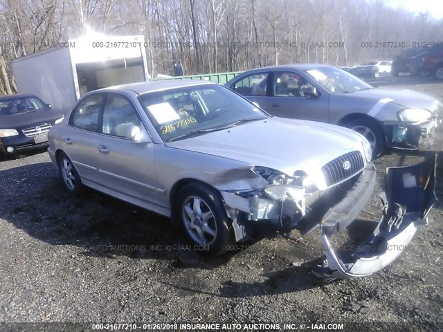 KMHWF35HX5A141034 - 2005 HYUNDAI SONATA GLS/LX SILVER photo 1