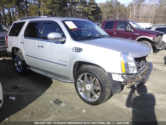 1GYS3BEF7CR191323 - 2012 CADILLAC ESCALADE LUXURY ვერცხლისფერი ფოტო 1