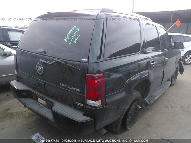 1GYEK63NX3R118013 - 2003 CADILLAC ESCALADE LUXURY أخضر صورة 4