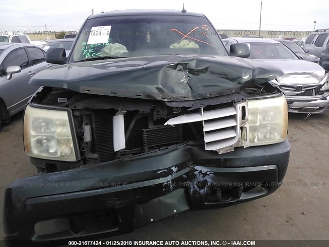 1GYEK63NX3R118013 - 2003 CADILLAC ESCALADE LUXURY أخضر صورة 6