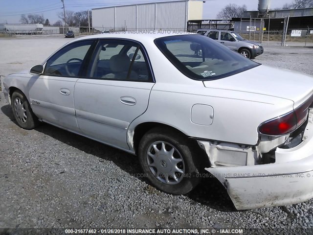 2G4WS52J811259201 - 2001 BUICK CENTURY CUSTOM WHITE photo 6