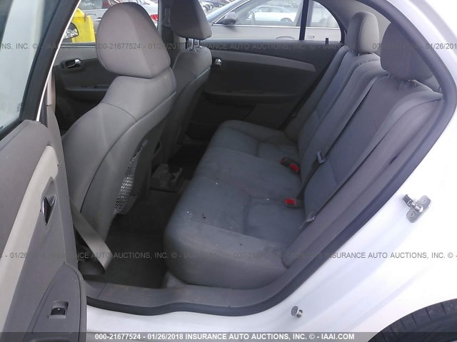 1G1ZB5E07CF210127 - 2012 CHEVROLET MALIBU LS 白色 照片 8