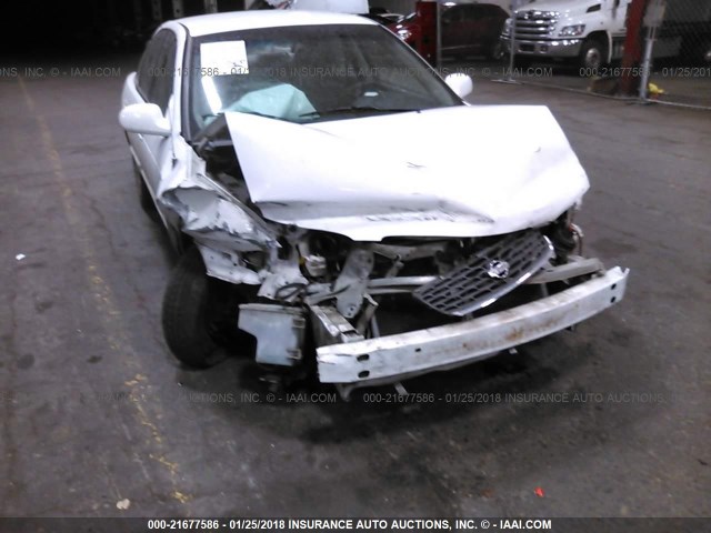 3N1CB51D72L684852 - 2002 NISSAN SENTRA XE/GXE WHITE photo 6