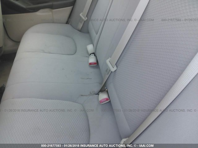 1G1ZS57F27F269643 - 2007 CHEVROLET MALIBU LS 栗色 照片 8