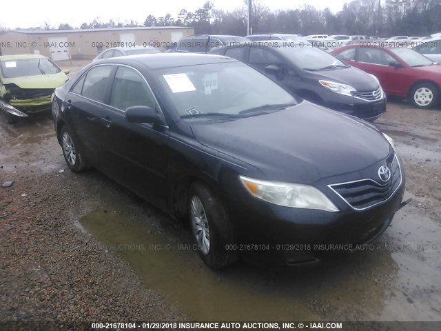 4T1BF3EK6BU751484 - 2011 TOYOTA CAMRY SE/LE/XLE BLACK photo 1