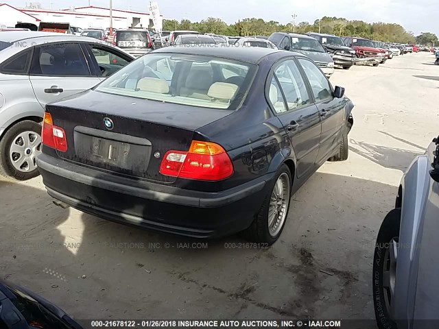 WBAAM334XYKC72922 - 2000 BMW 323 I Dark Blue photo 4