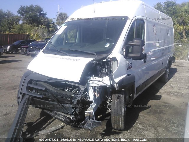 3C6TRVDGXGE122512 - 2016 RAM PROMASTER 2500 2500 HIGH WHITE photo 2