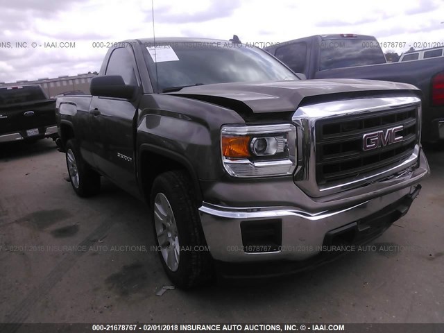 1GTN1TEC4FZ155002 - 2015 GMC SIERRA C1500 TAN photo 1