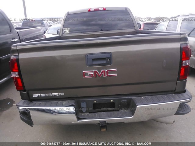 1GTN1TEC4FZ155002 - 2015 GMC SIERRA C1500 TAN photo 6