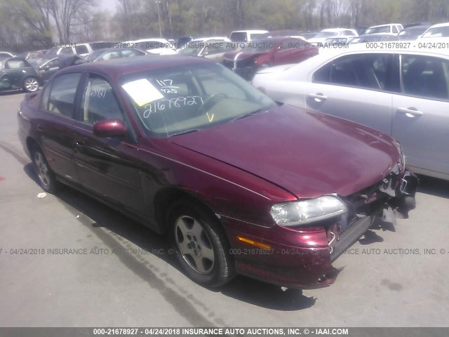 1G1NE52J33M663661 - 2003 CHEVROLET MALIBU LS წითელი ფოტო 1