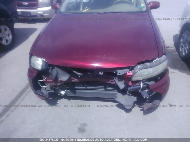 1G1NE52J33M663661 - 2003 CHEVROLET MALIBU LS წითელი ფოტო 6