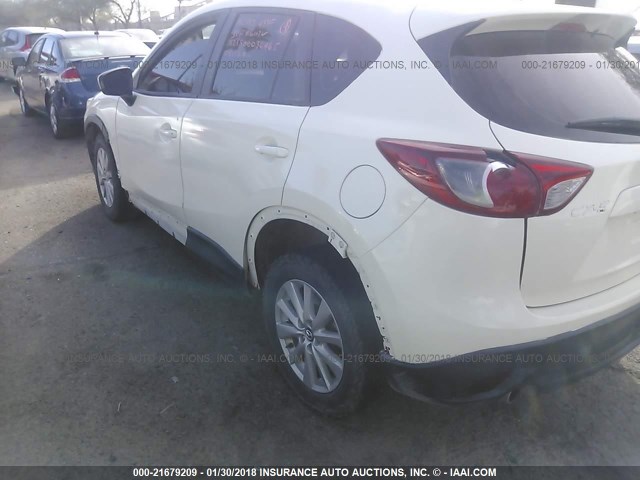 JM3KE2BYXG0762195 - 2016 MAZDA CX-5 SPORT WHITE photo 6