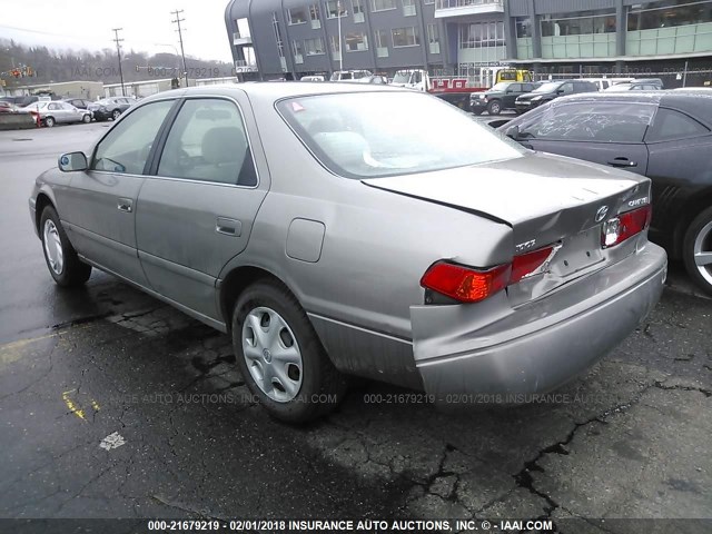 4T1BG22K91U041019 - 2001 TOYOTA CAMRY CE/LE/XLE 灰色 照片 3