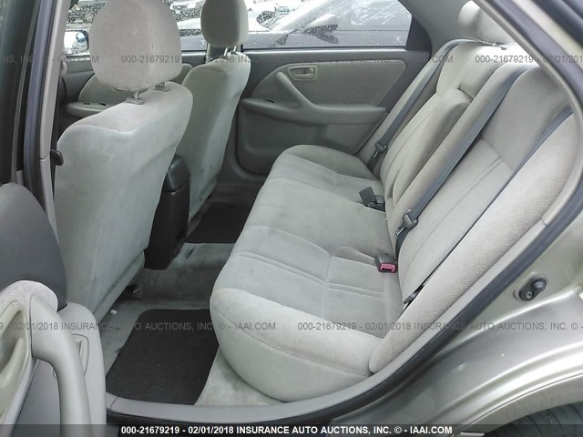 4T1BG22K91U041019 - 2001 TOYOTA CAMRY CE/LE/XLE 灰色 照片 8