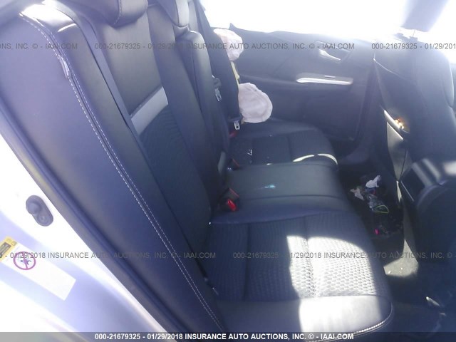 4T1BF1FK3EU350742 - 2014 TOYOTA CAMRY L/SE/LE/XLE 银色 照片 8