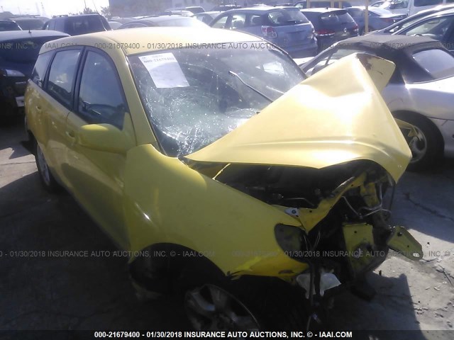 2T1KR32E44C297066 - 2004 TOYOTA COROLLA MATRIX XR YELLOW photo 1
