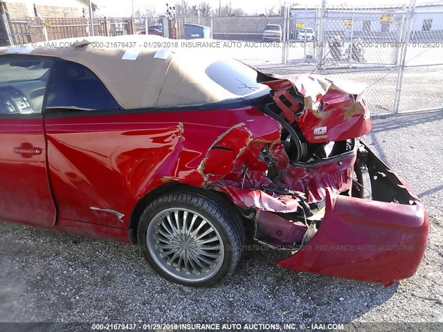 4T1FA38P25U049965 - 2005 TOYOTA CAMRY SOLARA SE/SLE Qırmızı foto 6