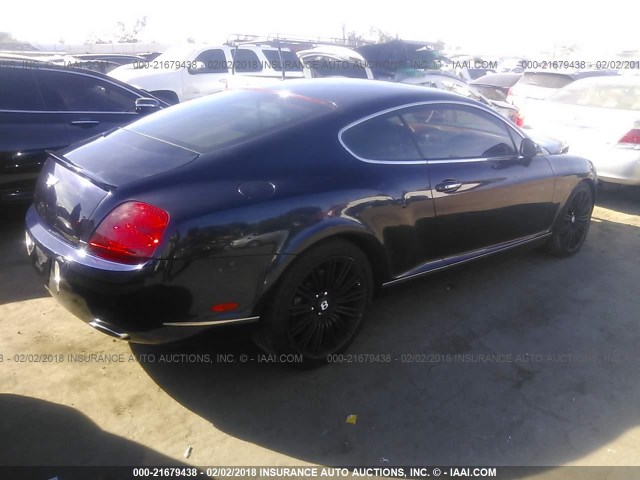 SCBCR63W85C027252 - 2005 BENTLEY CONTINENTAL GT BLUE photo 4