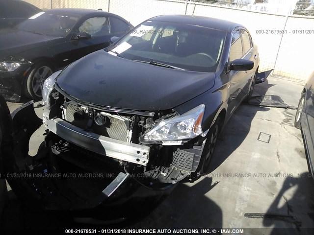 1N4AL3AP0FN879459 - 2015 NISSAN ALTIMA 2.5/S/SV/SL BLACK photo 2