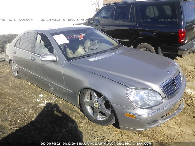 WDBNG70J75A435200 - 2005 MERCEDES-BENZ S 430 SILVER photo 1