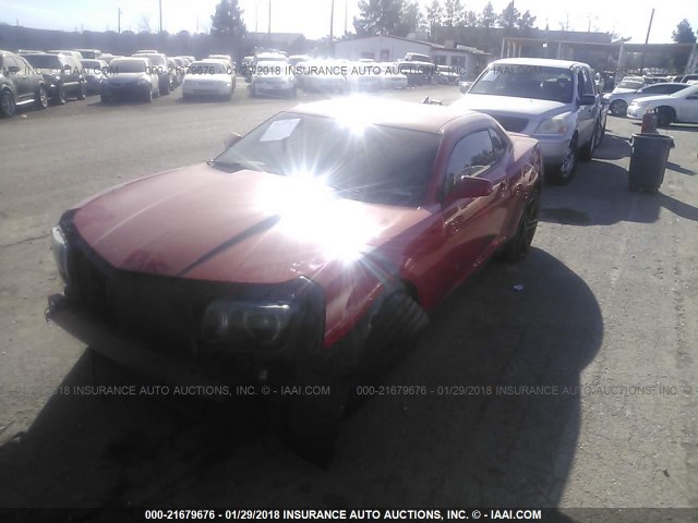 2G1FK1EJ3A9165455 - 2010 CHEVROLET CAMARO SS Rojo foto 2