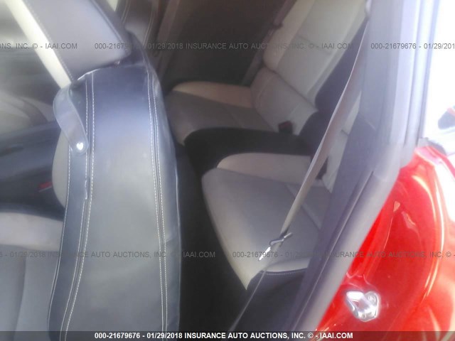 2G1FK1EJ3A9165455 - 2010 CHEVROLET CAMARO SS Rojo foto 8