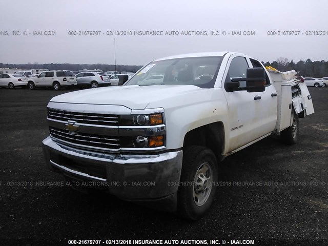 1GB2CUEGXHZ336179 - 2017 CHEVROLET SILVERADO C2500 HEAVY DUTY WHITE photo 6