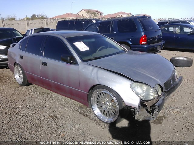 JT8BH68X4X0014613 - 1999 LEXUS GS 400 SILVER photo 1