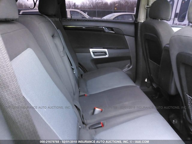 3GNAL3EK3DS624551 - 2013 CHEVROLET CAPTIVA LT SILVER photo 8