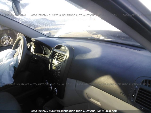 KNAFE222995590332 - 2009 KIA SPECTRA EX/LX/SX SILVER photo 5