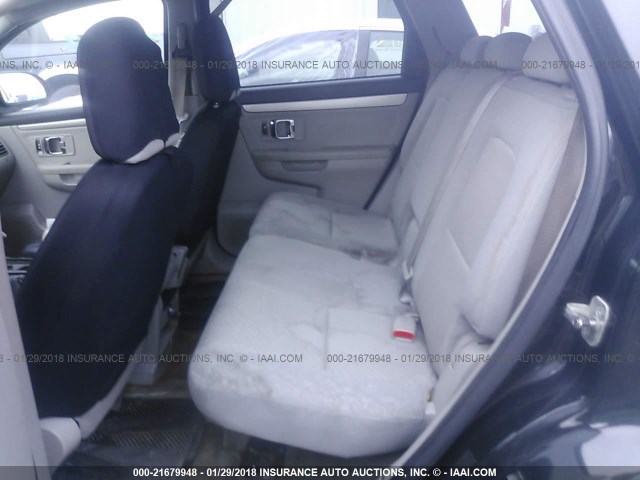 2S3DA117786104277 - 2008 SUZUKI XL7 BLACK photo 8