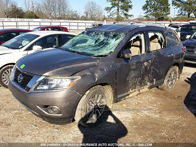 5N1AR2MN8DC616377 - 2013 NISSAN PATHFINDER S/SV/SL/PLATINUM 灰色 照片 6