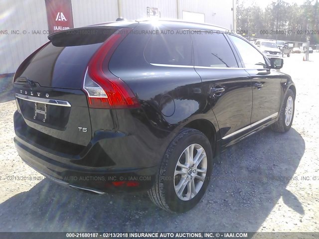 YV440MDK6G2784703 - 2016 VOLVO XC60 T5/PREMIER BLACK photo 4