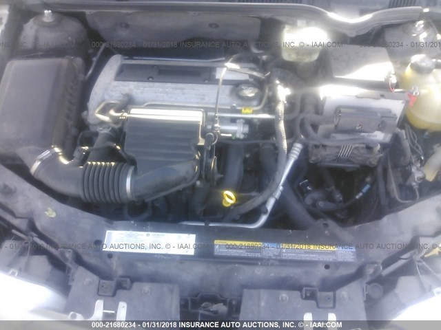 1G8AL52F24Z185352 - 2004 SATURN ION LEVEL 3 TAN photo 10