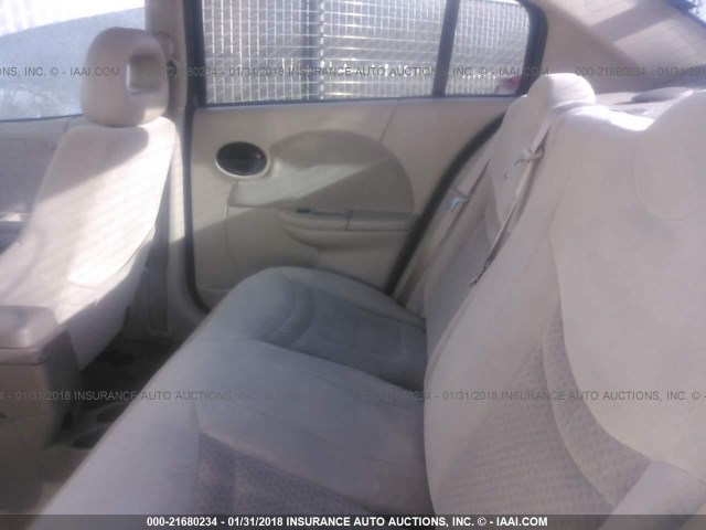 1G8AL52F24Z185352 - 2004 SATURN ION LEVEL 3 TAN photo 8