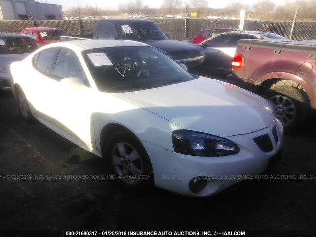 2G2WP552061129225 - 2006 PONTIAC GRAND PRIX WHITE photo 1