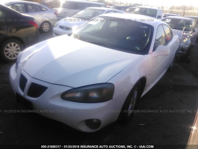 2G2WP552061129225 - 2006 PONTIAC GRAND PRIX WHITE photo 2