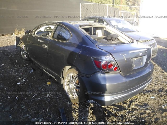 JTKDE167580274540 - 2008 TOYOTA SCION TC 灰色 照片 3