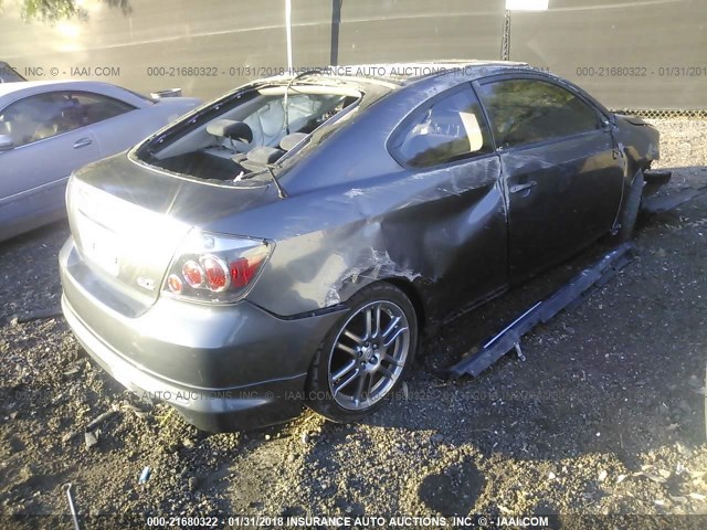 JTKDE167580274540 - 2008 TOYOTA SCION TC 灰色 照片 4