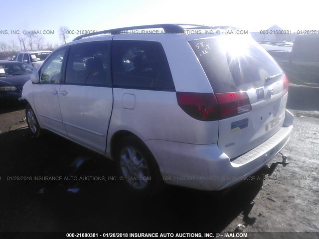 5TDZA22C74S133445 - 2004 TOYOTA SIENNA XLE/XLE LIMITED WHITE photo 3