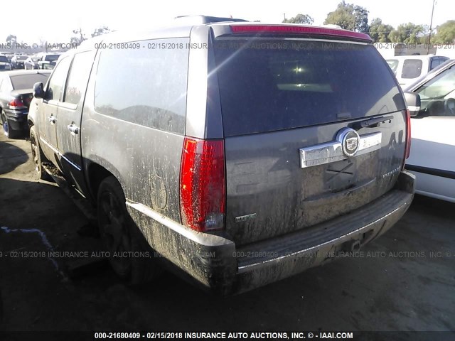 1GYUKJEF7AR245349 - 2010 CADILLAC ESCALADE ESV PREMIUM GRAY photo 3